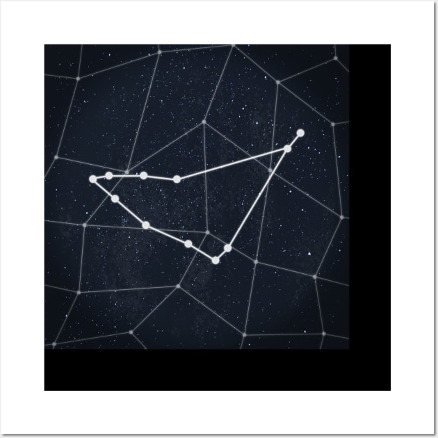 Capricorn Constellation Wall Art by RAADesigns